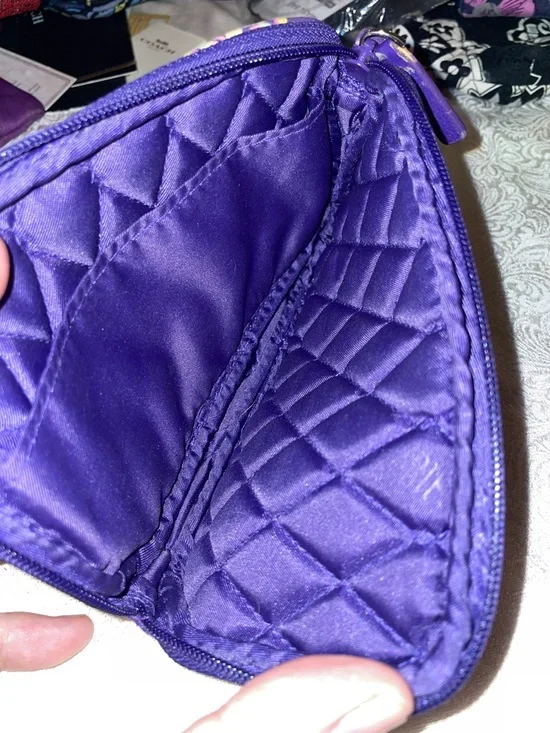 Vera Bradley Floral Wristlet Wallet - Purple - Picture 3 of 16